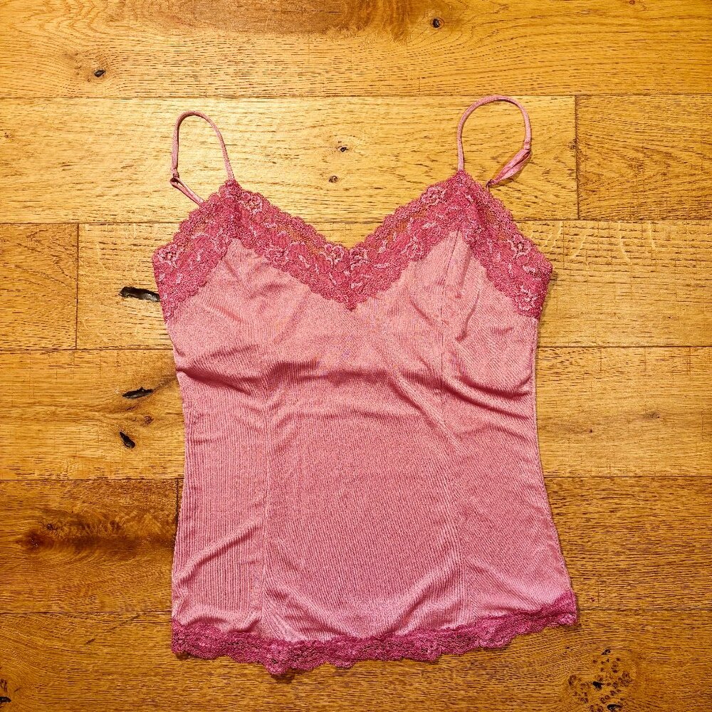Victoria's Secret pink lace cami